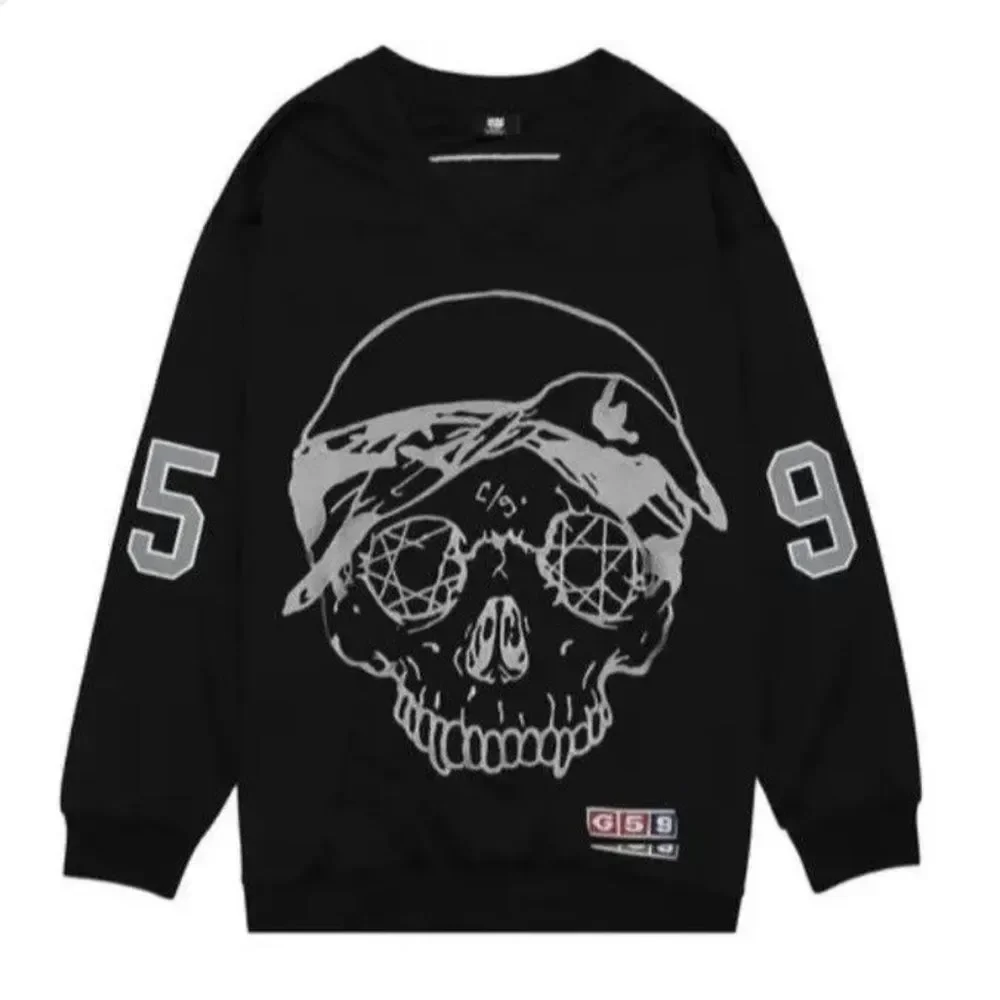 G59 Records If Self Destruction Was A Sport I’d be Wayne Gretzky Jersey Grey NWT